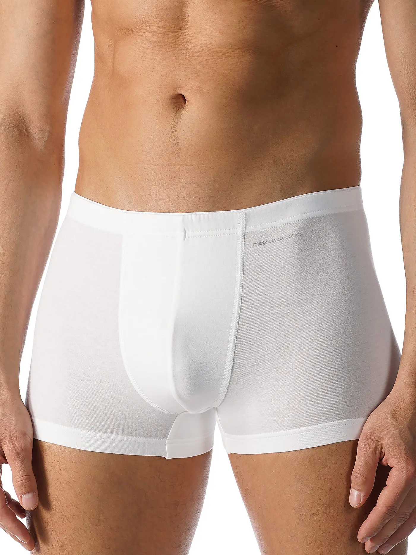 MEY | Pants Casual Cotton Weiss | 